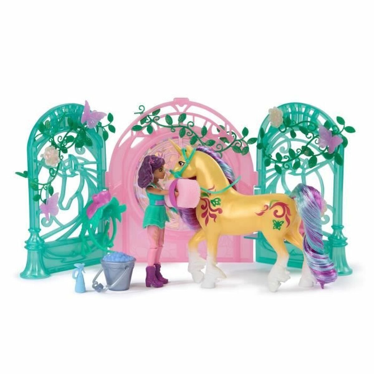 Unicorn Academy Ava & Leaf Stall - Magische speelset — afbeelding 19