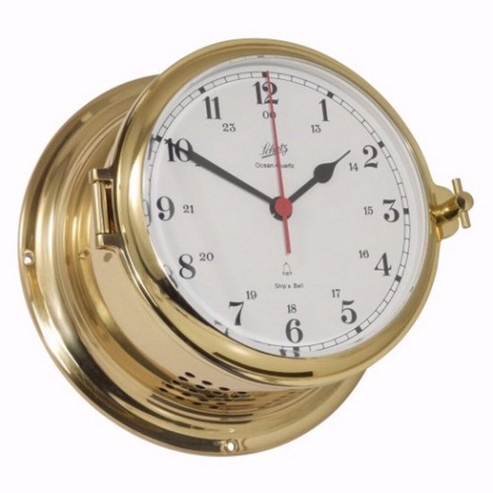 Komgreep Schelp messing gepolijst 64 mm | Online Deurbeslagshop