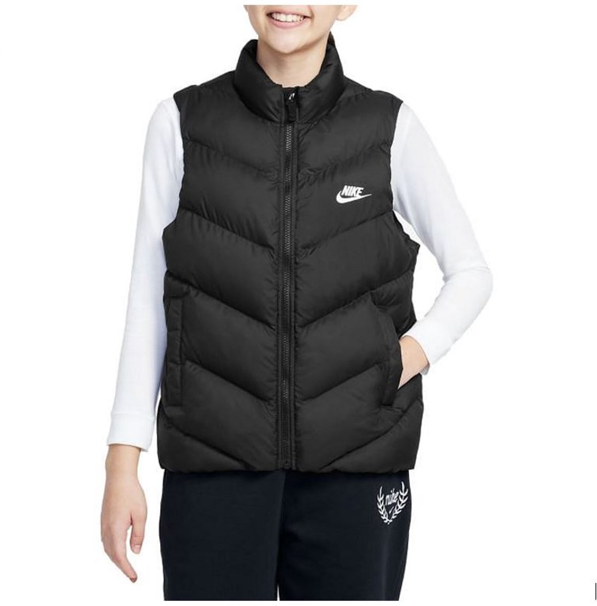 Nike All Day Therma-FIT Bodywarmer – Kids Zwart