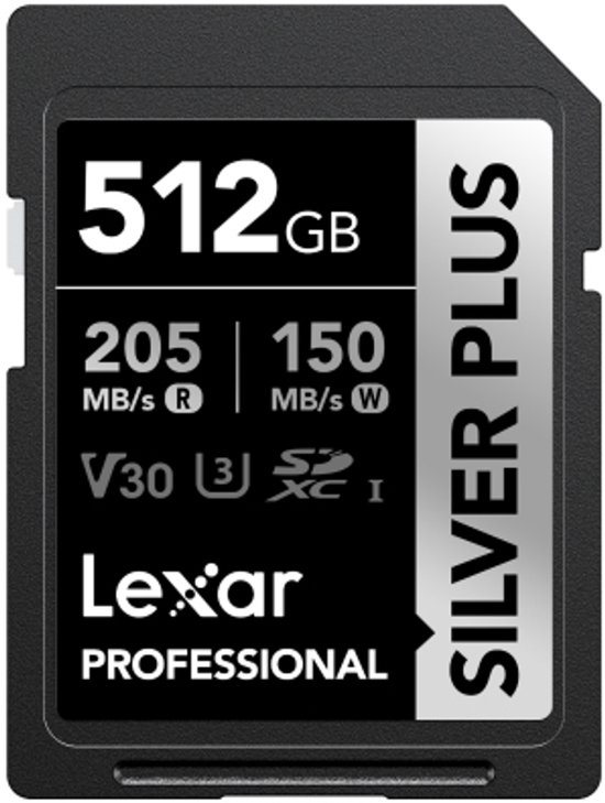 Lexar Professional SDXC Silver Plus 512GB 150MB/s