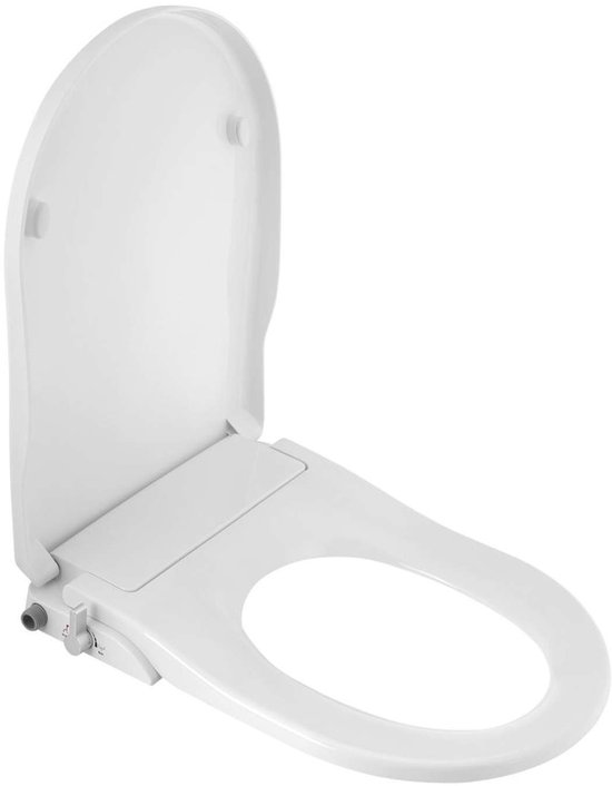 Korona MV060HD Soft Close Top Fix Metal Hinge Toilet Seat White