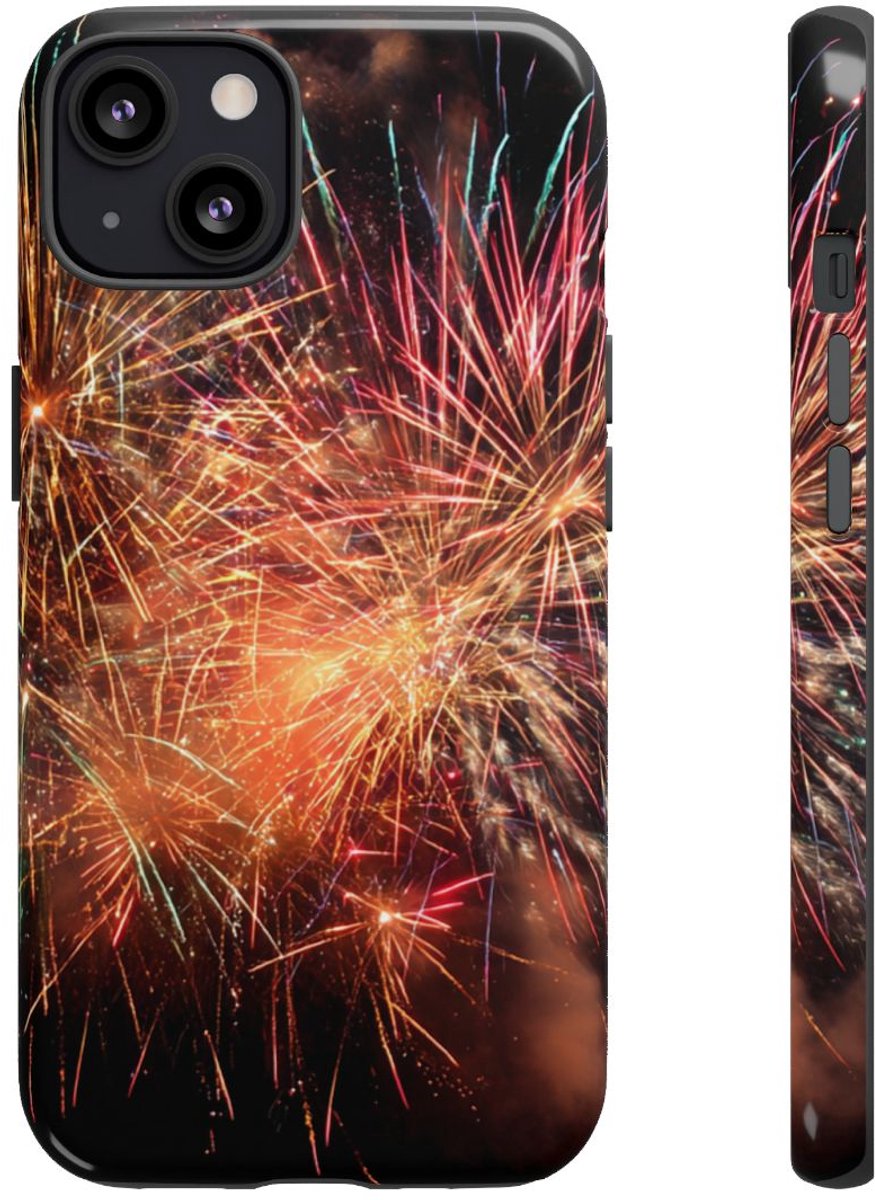 Kleurrijk Vuurwerk Spektakel – Telefoonhoesje Geschikt voor iPhone 13