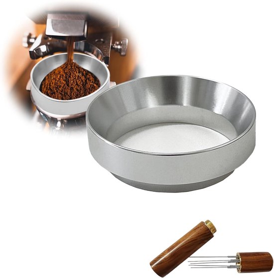 Anneau Doseur Café 51mm Magnétique - Aluminium Pour Porte-Filtre