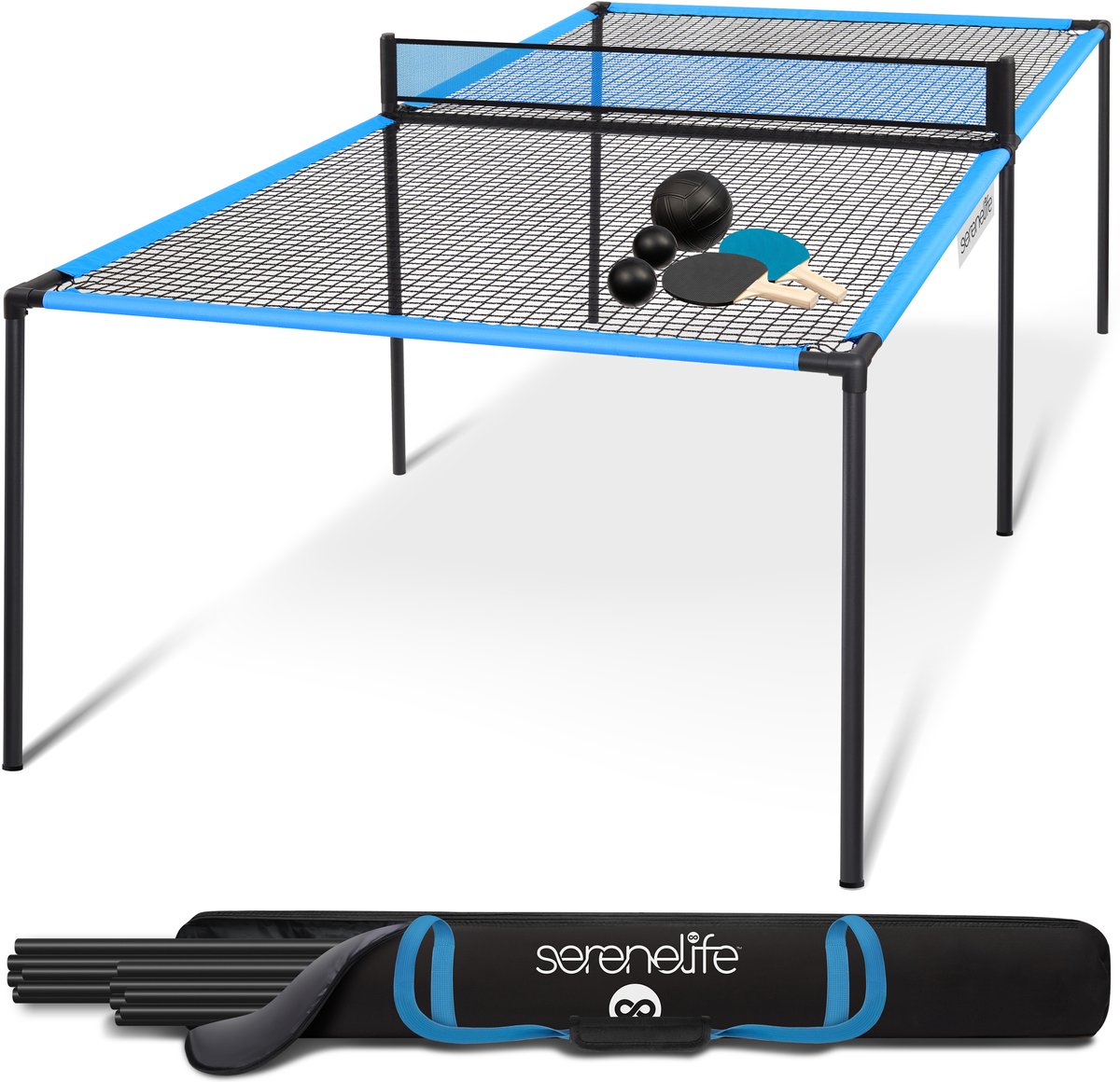 Table De Ping-Pong Pliable Portable Avec Filet - Tennis De Table Intérieur Extérieur