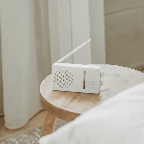 Sangean SR-36 - FM Radio - Draagbare Radio met AM en FM - Wit van Sangean — afbeelding 2
