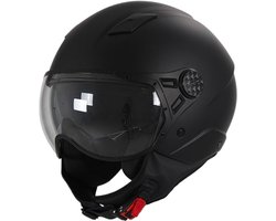 Vito jet helm Lavori mat zwart M - Scooter / Snorfiets