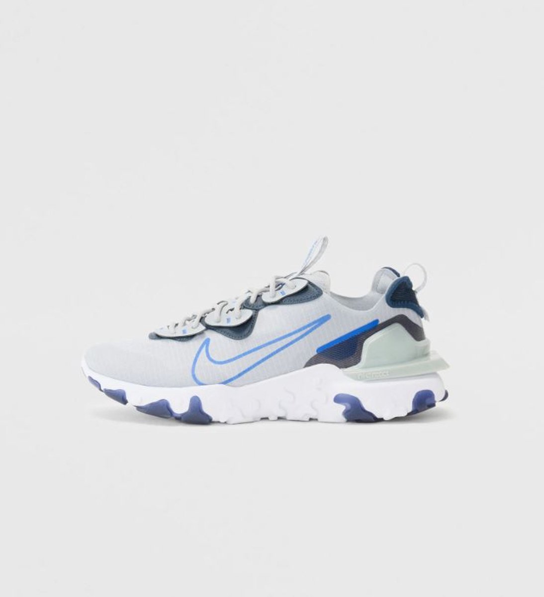 Nike react vision wolf /game royal-obsidian- let op valt kleiner uit Grijs