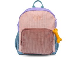 foto van Stones and Bones | Kleuterrugzak Ash - Corduroy Lavender + o. Rose