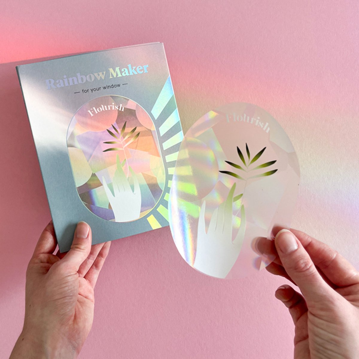 Regenboogmaker - Raamsticker - Botanopia - Rainbowmaker - Flourish