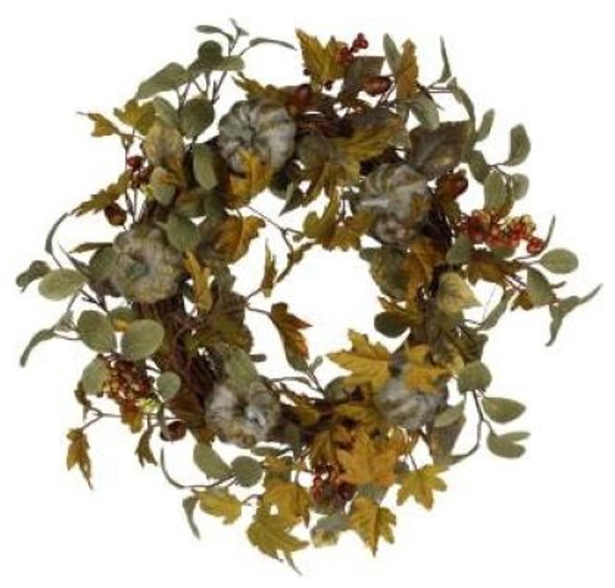 DBT Krans "Autum Freze" Groen-Multicolour D 50 cm H 15 cm