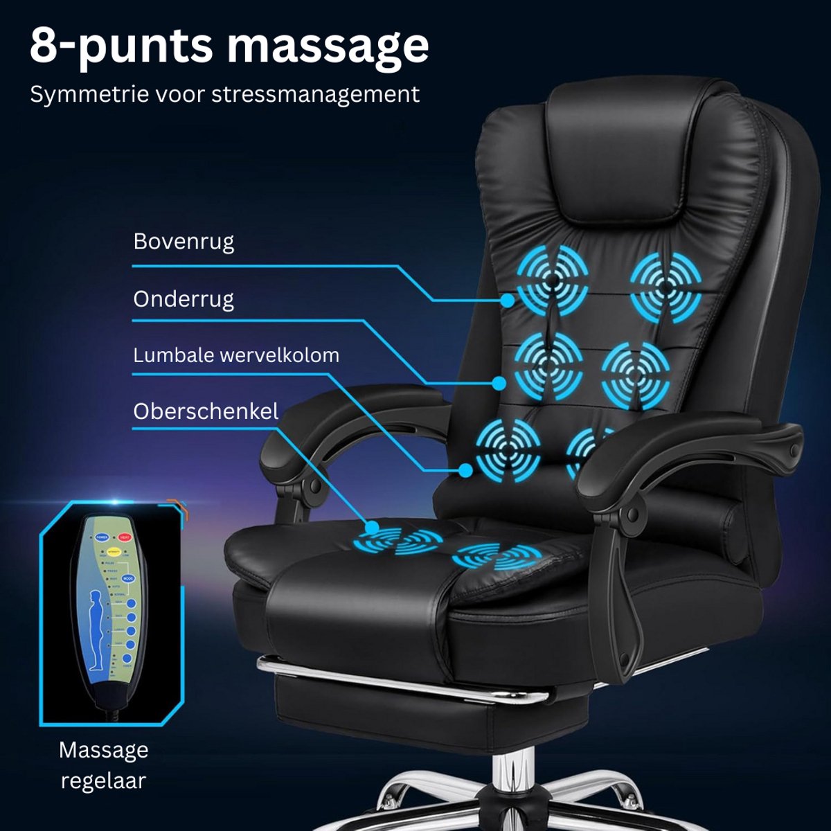 Shiatsu Massagestoel met Nekmassage thumbnail 3
