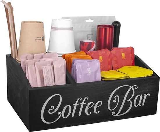 OJTOJT Transparante koffiecapsulehouder, kubus van acryl, koffiecapsuledispenser voor Nespresso of Dolcegusto-capsules, multifunctionele houder, 13 x 13 x 13 cm
