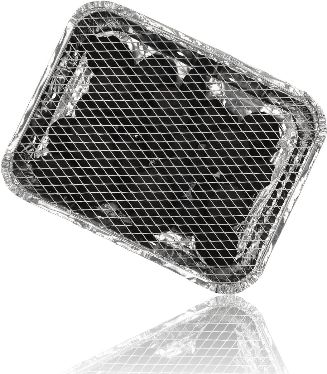 Wegwerp Barbecue met Houtskool – 3 Stuks – Instant BBQ voor Camping, Balkon of Picknick – Inclusief Rooster – Barbecue Accessoires – BBQ Kopen – foto 3