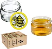 KADAX Kleine inmaakpotten, 315 ml, diameter 66 mm, potten voor
