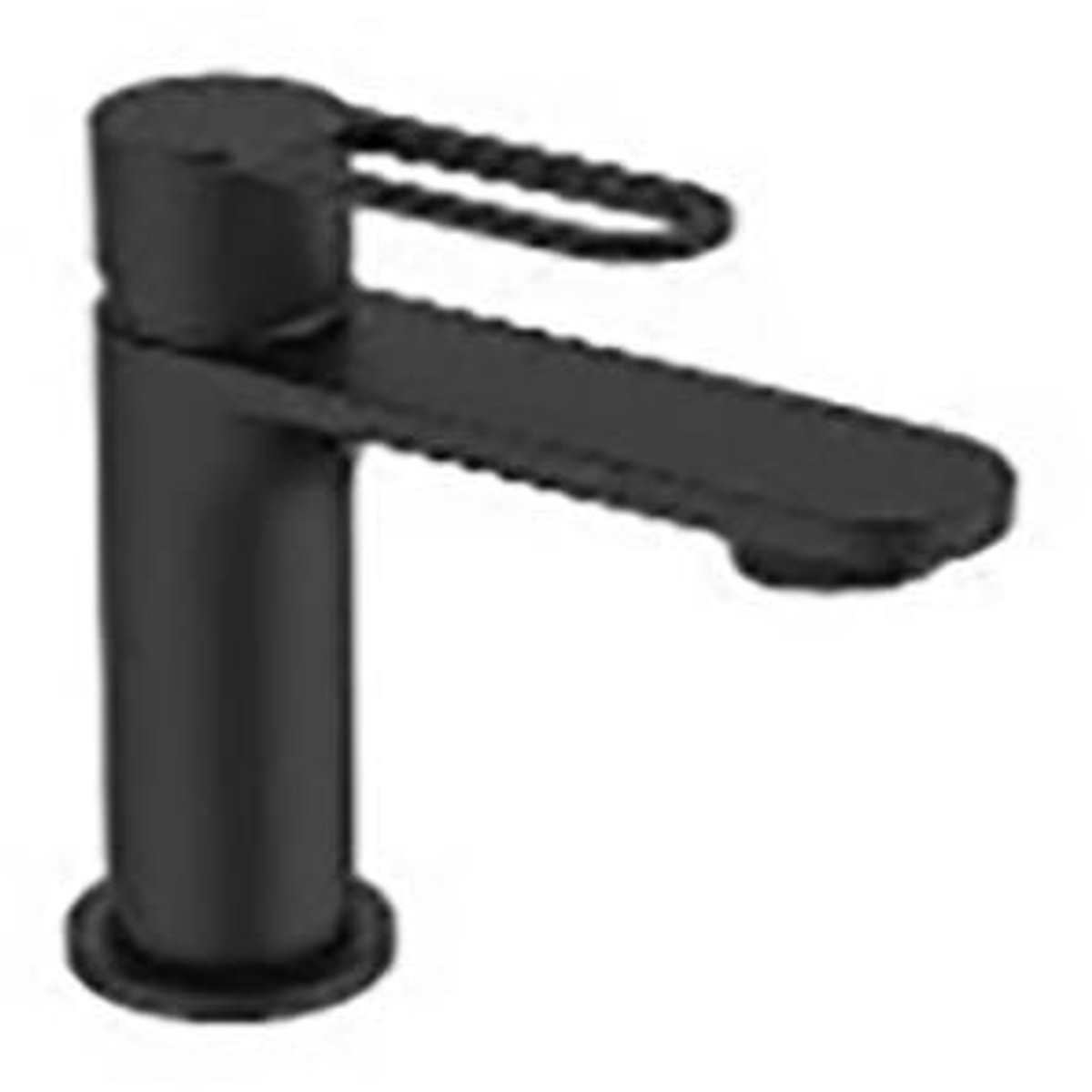 Ormes Lavabo Kraan Aberdeen | Zwart | Messing en Keramiek | Modern Design voor Tablet-Type Aansluiting