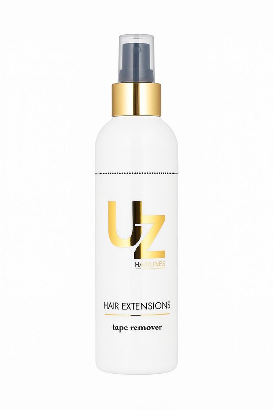 UZ Hairlines - Spray dissolvant pour extensions Tape - 250 ml - Qualité salon - Action Fast