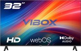 Bol.com Vibox 32-inch HD Smart LED TV | WebOS | 3x HDMI 2x USB | Geschikt voor wandmontage | Voor slaapkamer keuken of kleine ru... aanbieding
