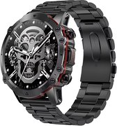 Bol.com Royal Empire AK56 Smartwatch - Smartwatch Heren - Inclusief Extra Silicone bandje - Horlogekast 47MM - Geschikt voor all... aanbieding
