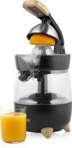 Princess Elektrische Citruspers Pure 201862 – Luxueus eigen design – 300 W – Zwart/Bamboe