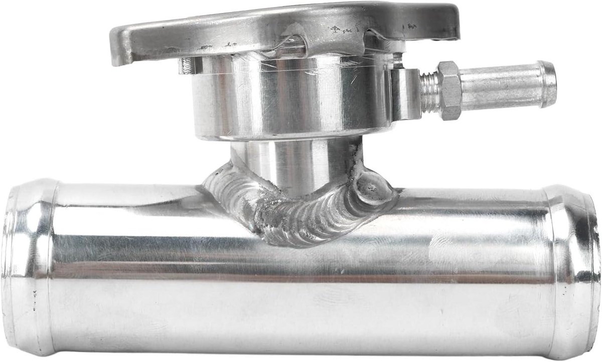 Allecto Plus - Radiateurslang Vulhals van Efficiënt Aluminium - 1‑1/4 Inch Buitendiameter - Koelvloeistofvulhals met 16PSI dop - Hittebestendig - Auto Accessoire