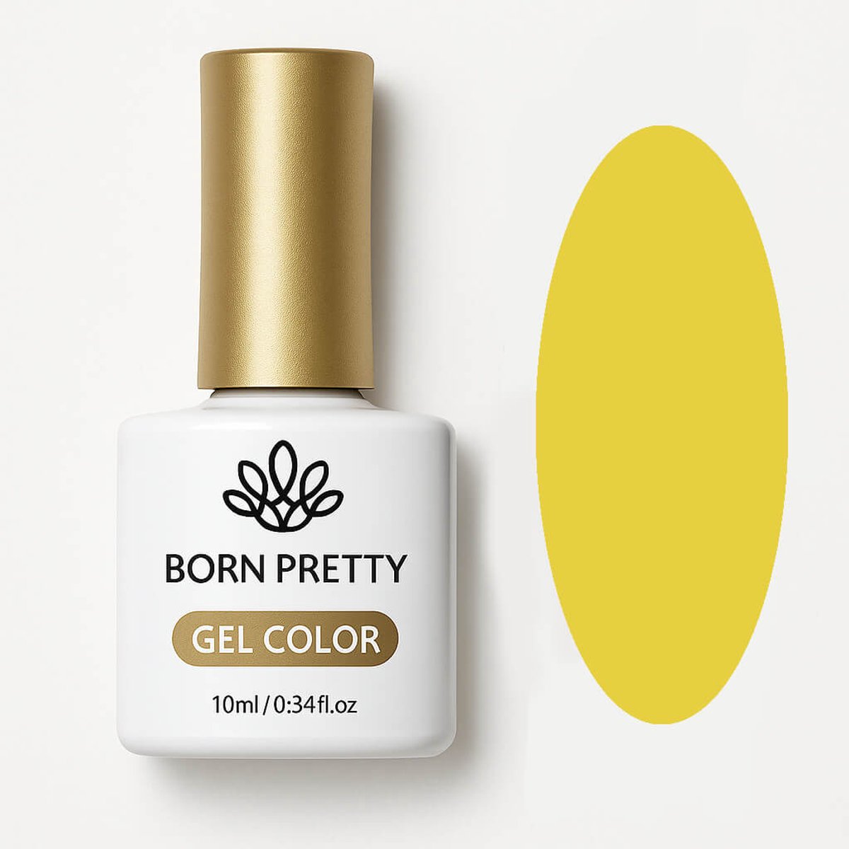 Born Pretty Gellak 10ml Kleur Geel 027