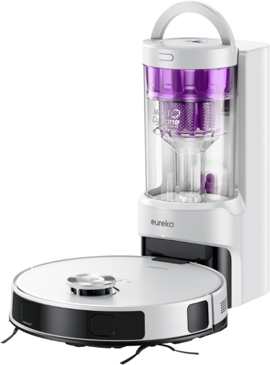 Eureka E20 plus White - Robotstofzuiger met dwijlfunctionaliteit