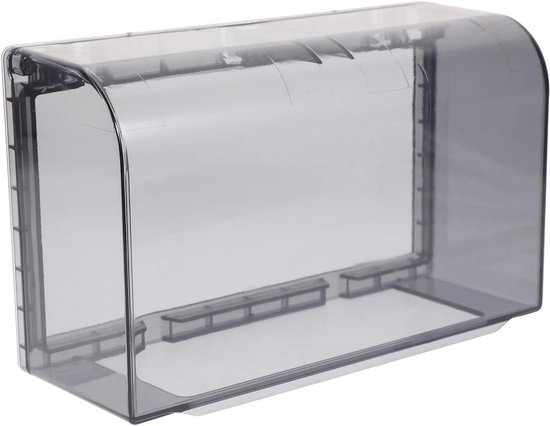 Allecto Plus - Waterdichte Stopcontacthoes - Flip Weerbestendige Stopcontacthoes Zelfklevende Beschermhoes voor Buiten Stopcontact 2-Gang Cover voor Badkamer Zwart