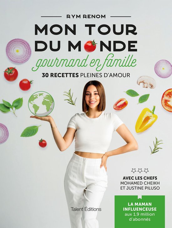Mon tour du monde gourmand en famille - cover