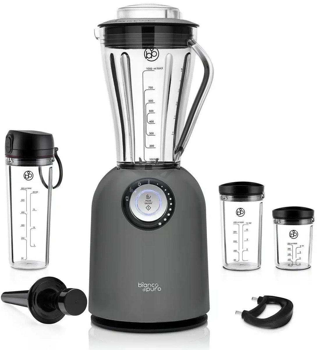 Bianco di Puro Attivo-mg - Blender - antraciet