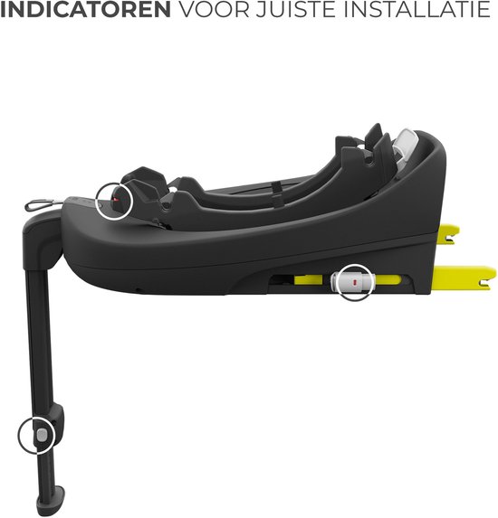 Kinderkraft ENDURA SAFE Autostoel - 40–150 cm - Groep 0+/1/2/3 - Met Isofix - Beige van Merkloos — afbeelding 5