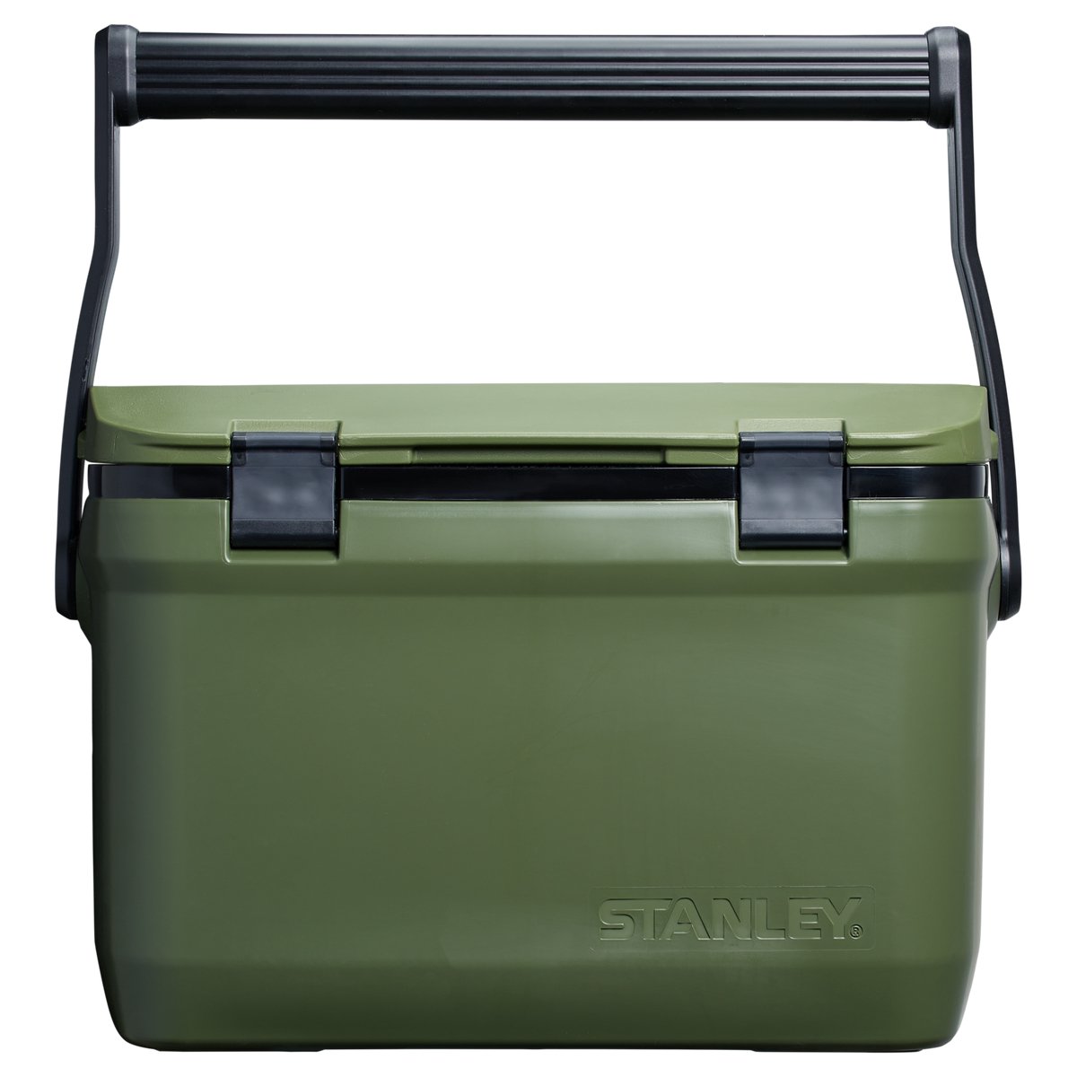 Stanley Adventure Outdoor Cooler 15.1L - IJskoud voor 36 Uur - Dubbelwandig Geïsoleerde Coolbox - BPA Vrij - Deksel Fungeert Ook Als Stoel - Camping Koelbox - Waterdicht - Green