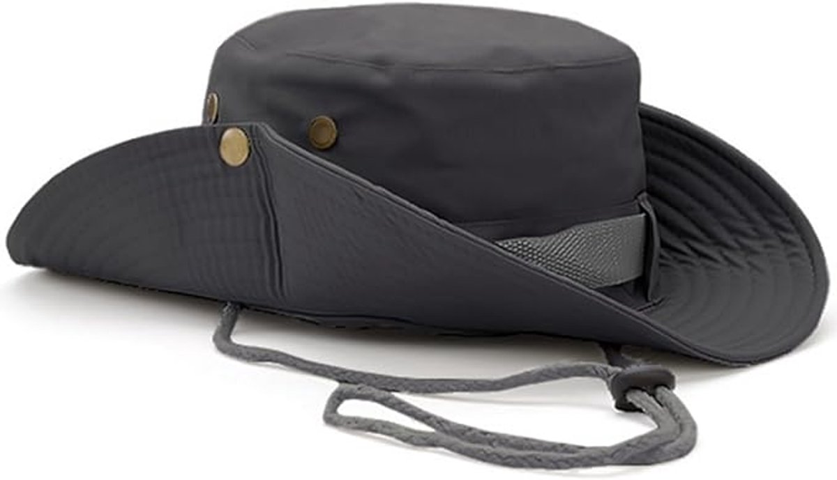 Zonnehoed Dames - Bucket Hat - Hoed - Zonnehoed - Zonnehoed Heren - Zomerhoed - Brede Rand UV-bescherming - Safarihoed voor Heren Dames - Vissershoedje Emmer Boonie Cap - Outdoor Vissen Hoeden - Wandelhoed voor Tuinieren Reizen Wandelen Vissen