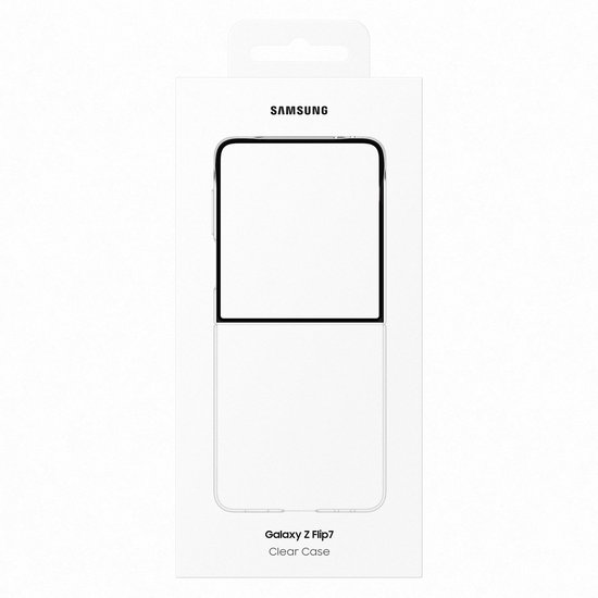 Coque Samsung Galaxy Z Flip 7 - Transparente