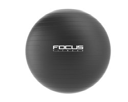 Focus Fitness Focus Fitness Gym Ball - Fitness Ball - Zwart - 75 cm