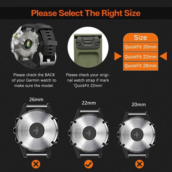 Armbanden van 20 mm, compatibel met Garmin Fenix 8 43 mm, uniseks, QuickFit, roestvrij staal, reservearmband, metalen horlogeband, zakelijke bandjes voor Garmin Fenix 8 43 mm, Eine Grösse, Metaal