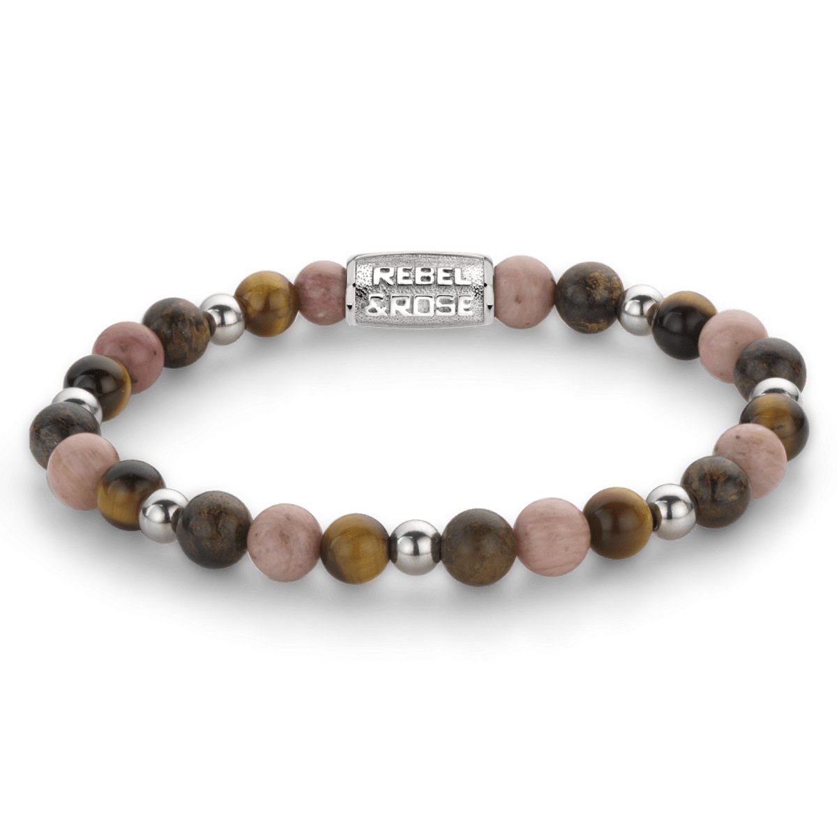 Rebel & Rose armband Winter Glow 6mm unisex RR-60124-S