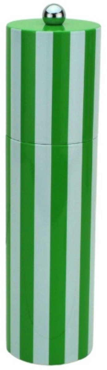 Addison Ross - Peper- en zoutmolen Stripe Leaf & White 23cm - Peper- en zoutmolen