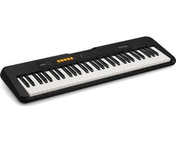 Casio CT-S100 Keyboard met Standaard en Adapter, 61 Toetsen, Zwart