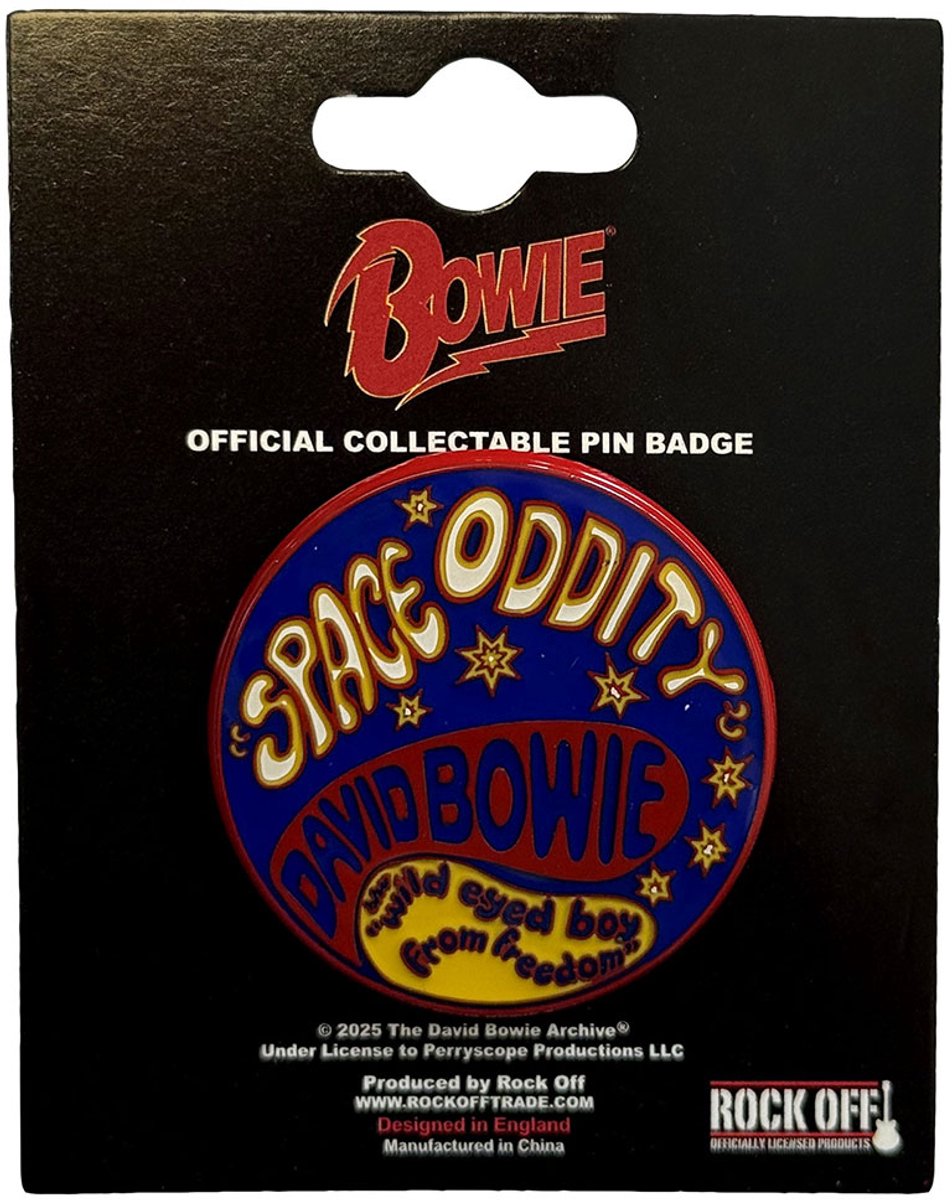 David Bowie Space Oddity - Pin