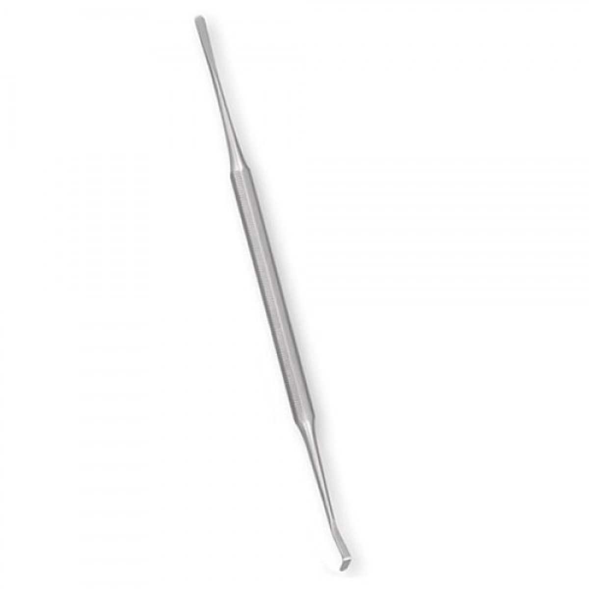 Erlinda - Professional - Manicure & Pedicure & Nagelstylist- RVS - Dubbelinstrument - Nagelheffer en Spatel - RVS - 15,5 cm.