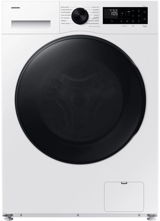 Samsung WD90DG5G34BELE | Was-droogcombinatie | 9 kg wassen – 5 kg drogen | EcoBubble™ | AirWash | AI Control | SmartThings | Stoomfunctie