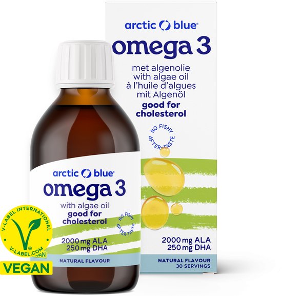 Arctic Blue - Omega-3 Algenolie met Lijnzaadolie - 150 ml