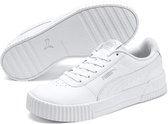 PUMA Carina L Sneakers Dames - Puma White-Puma White-Puma Silver - Maat 36