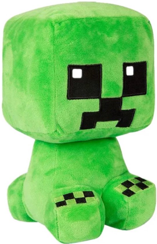 Minecraft Creeper knuffel - Pluche speelgoed voor jongens en meisjes - 24 cm