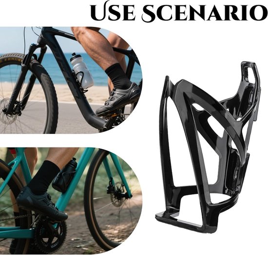 4-pack ultralichte fietswaterfleshouders, verstelbare fietsfleshouder met schroefgereedschap, universele bekerhouder geschikt voor racefietsen, mountainbikes en alle soorten fietsen. — afbeelding 5