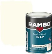 Rambo Pantserlak Trap Dekkend Zg Zuiverwit Ral9010 - 1,25 Ltr