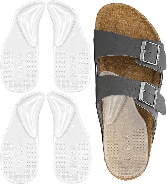 Kinderen Hoge Boog Ondersteuning Inlegzolen, Comfortabele Ademende Orthotische Inzet Schoen Inlegzolen, Schokabsorptie Cushioning Plantar Fasciitis Voegt Ondersteuning Schoen Sport Inzool voor Verlicht Voet Pijn