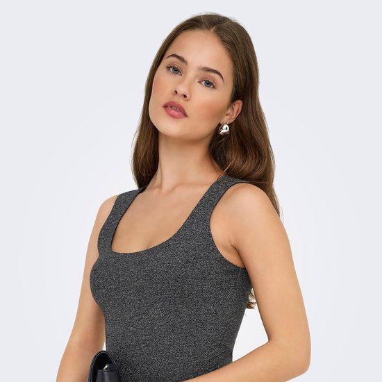 ONLY - ONLEA GLITTER S/L 2-WAYS TOP JRS NOOS - Filles - Chemisiers