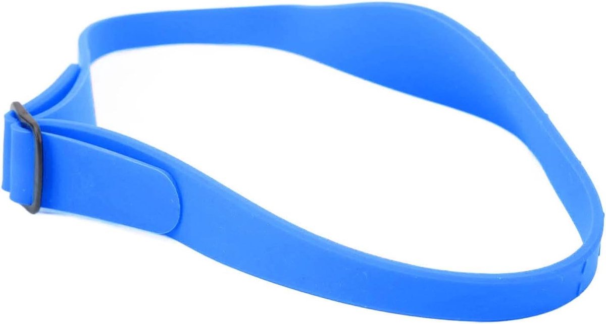 Gids voor het trimmen van de halslijn - Verstelbaar scheersjabloon voor thuisgebruik (Blauw)