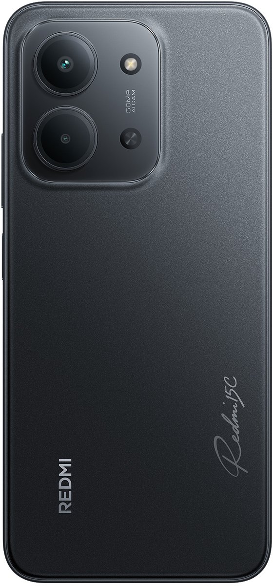Xiaomi Redmi 15C - 128GB opslag - 6.9 inch display - Midnight